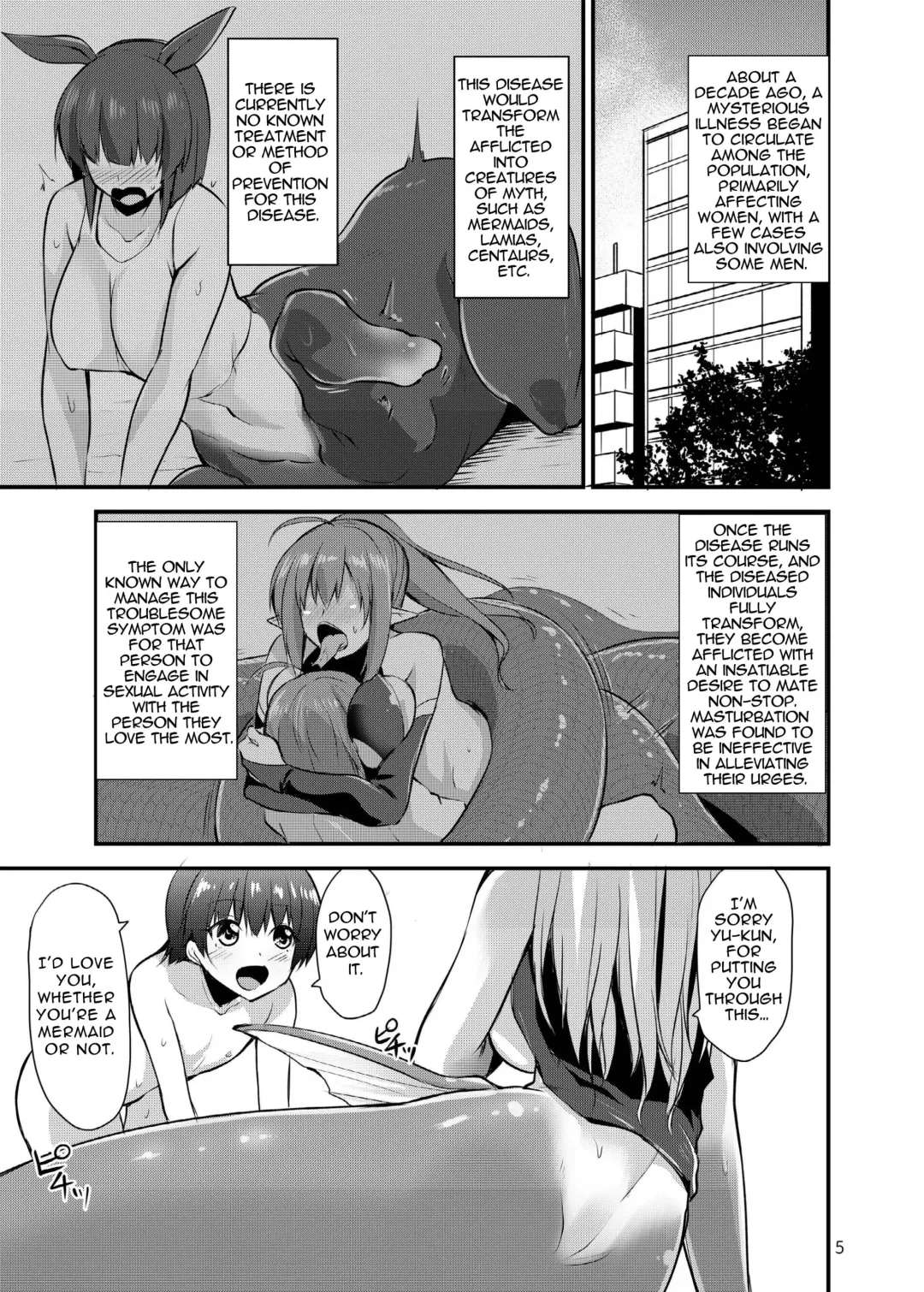 [Kirisaki Byakko] Futanari Ningyo no Onee-chan Fhentai - Page 5