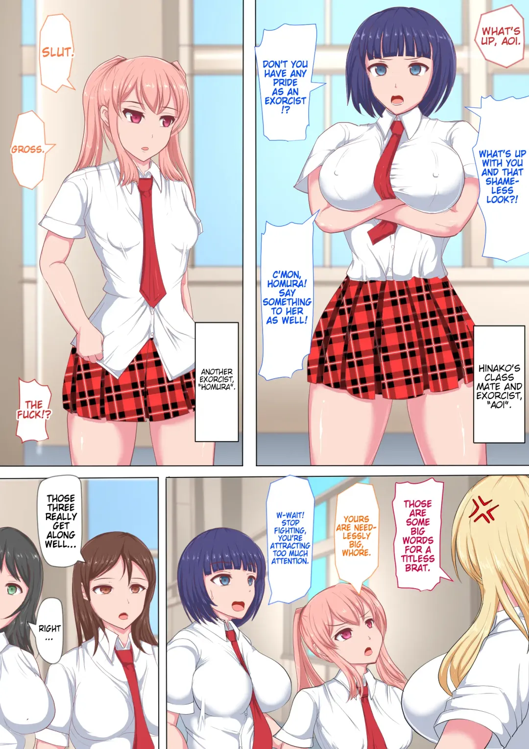 Gal Taimashi Hinako ~Orc no Gyakushuu~ | Exorcist Gal Hinako ~The Orc's Counterattack~ Fhentai - Page 6