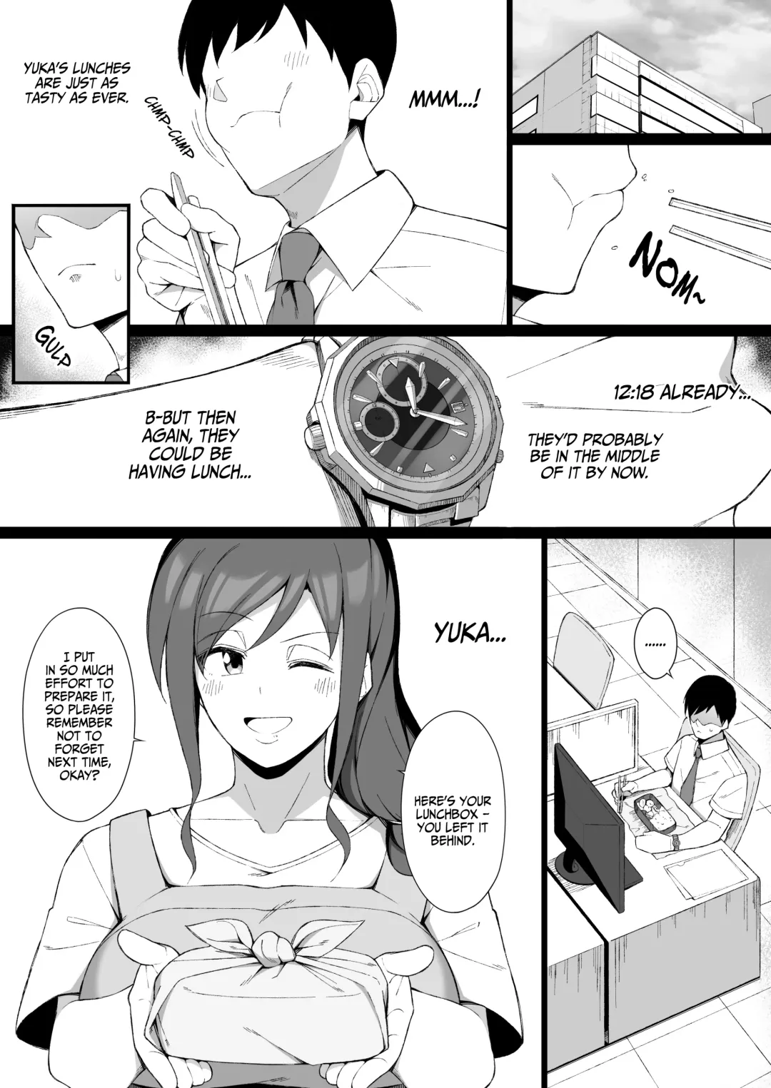 [Yukinpo Dida] Osu ni Ochiru Seiso Hitozuma + Extra | Degeneracy of a Neat Housewife for a Man Fhentai - Page 12