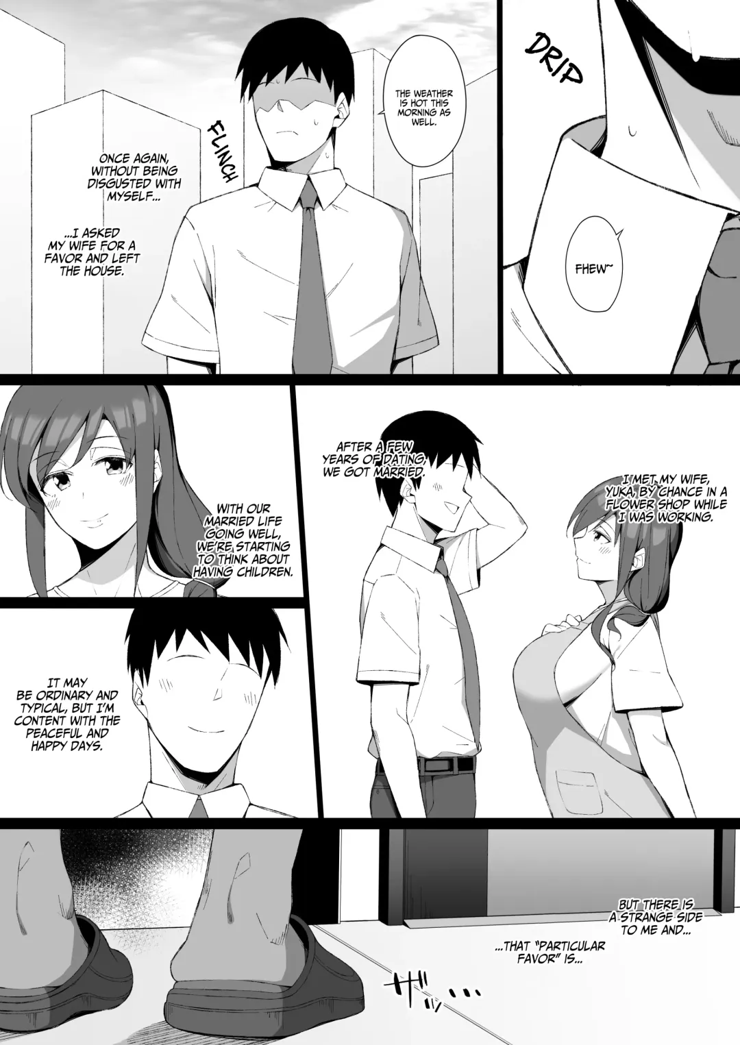 [Yukinpo Dida] Osu ni Ochiru Seiso Hitozuma + Extra | Degeneracy of a Neat Housewife for a Man Fhentai - Page 3