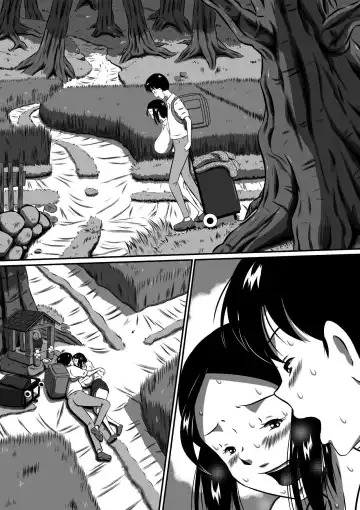 [Point Takashi] Oyako Futari no Touhikou! Mayoikonda Kakurezato de Asa kara Ban made Sex Zanmai! Fhentai - Page 38