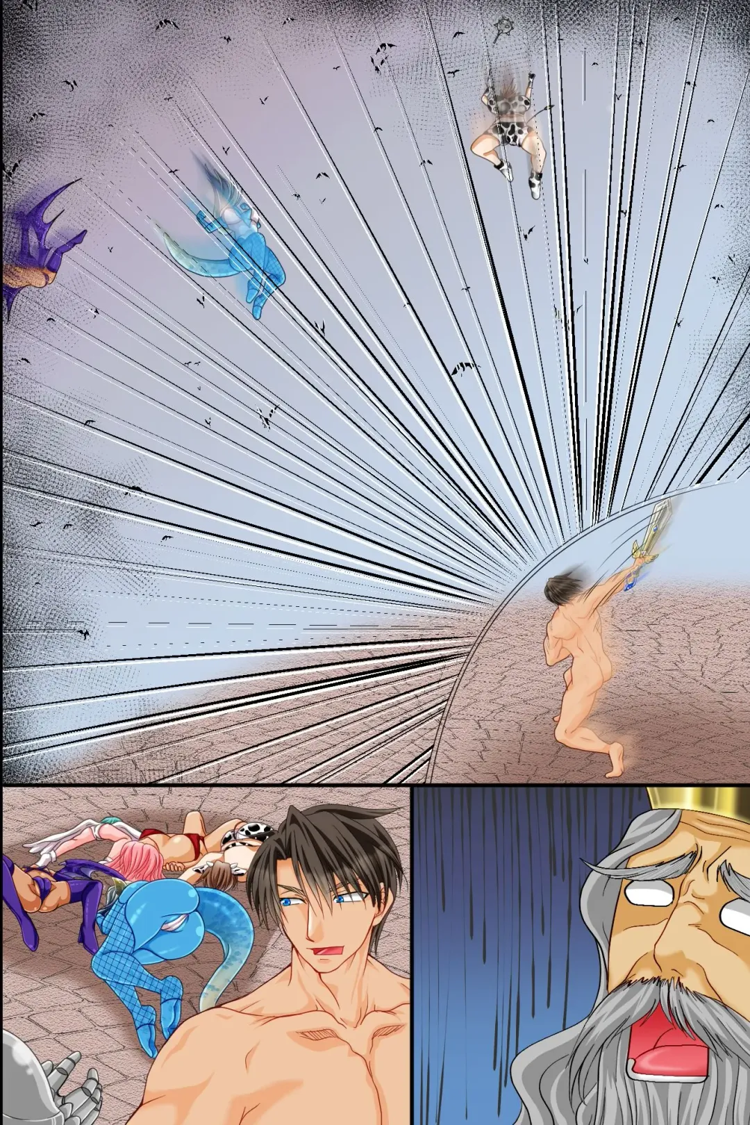 Ore TUEEEE Ue ni Kyokon de Saikyou sugiru! Isekai Onna wa Zenin, Yuusha Senyou Haramase Tank Fhentai - Page 94