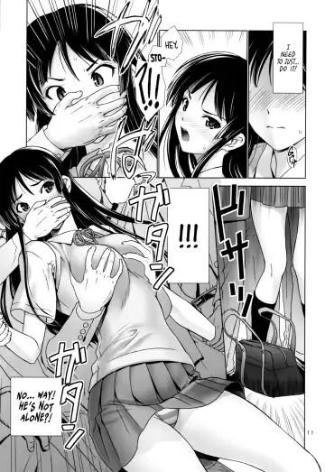 [Iruma Kamiri] Mio-Mugi Train Molestation | MIO-MUGi Densya Chikan Fhentai - Page 11