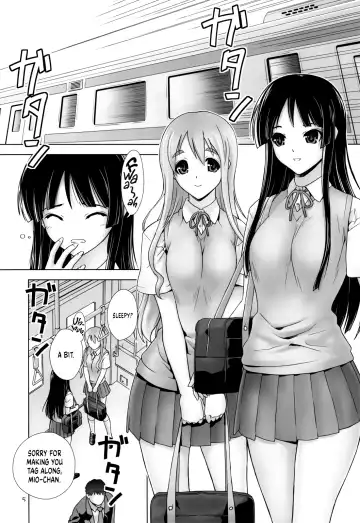 [Iruma Kamiri] Mio-Mugi Train Molestation | MIO-MUGi Densya Chikan Fhentai - Page 5