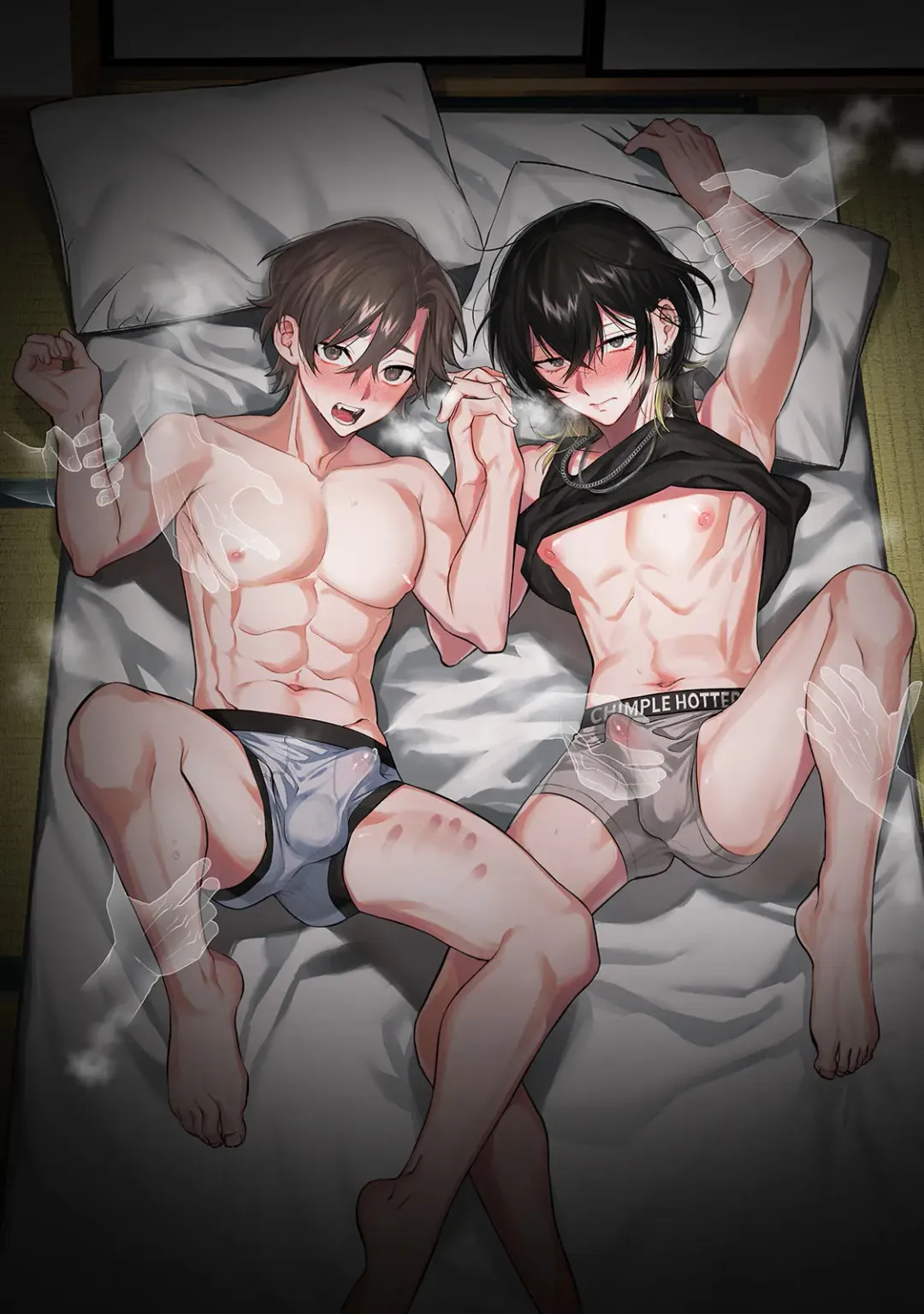 [Chimple Hotter] Danshoku rei no sumu apauto 2 ~ nonke no senpai kouhai ga doukyo-chuu ni futari sorotte mesu ochi nanka suru hazu nai ~ Fhentai - Page 67