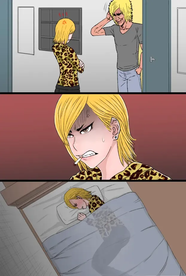 Chou Okkanai no Yankee Kaa-chan ga Charao Zurumuke Chinpo ni Kanzen Haiboku Shita Hanashi Fhentai - Page 46