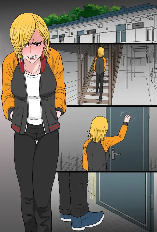 Chou Okkanai no Yankee Kaa-chan ga Charao Zurumuke Chinpo ni Kanzen Haiboku Shita Hanashi Fhentai - Page 47