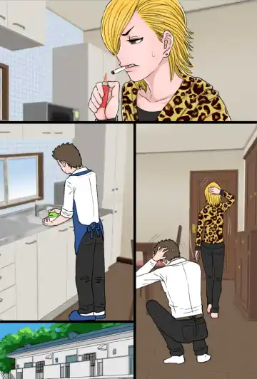 Chou Okkanai no Yankee Kaa-chan ga Charao Zurumuke Chinpo ni Kanzen Haiboku Shita Hanashi Fhentai - Page 43