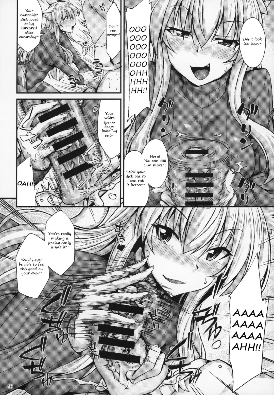 [Nokoppa] Nekomimi Onee-san to Onaho de Nyan Nyan | The cat-eared Onee-san and the Onahole Fhentai - Page 11