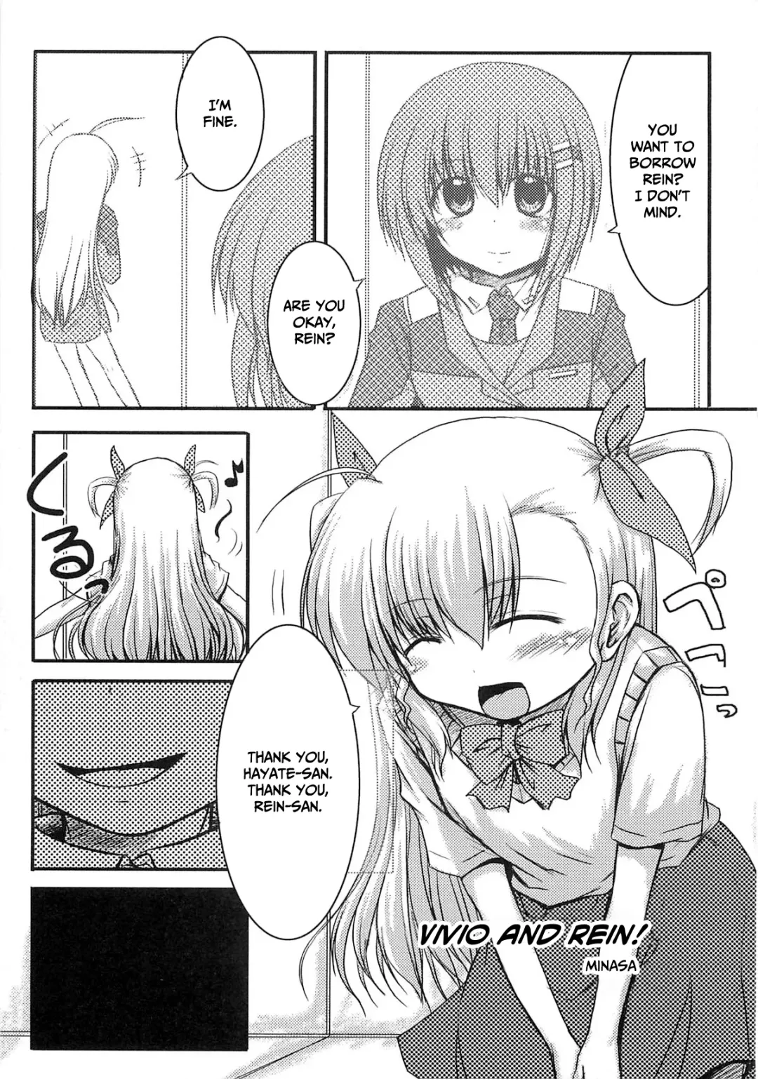 [Misana] Vivi tto Rein! | Vivio and Rein! Fhentai - Page 1