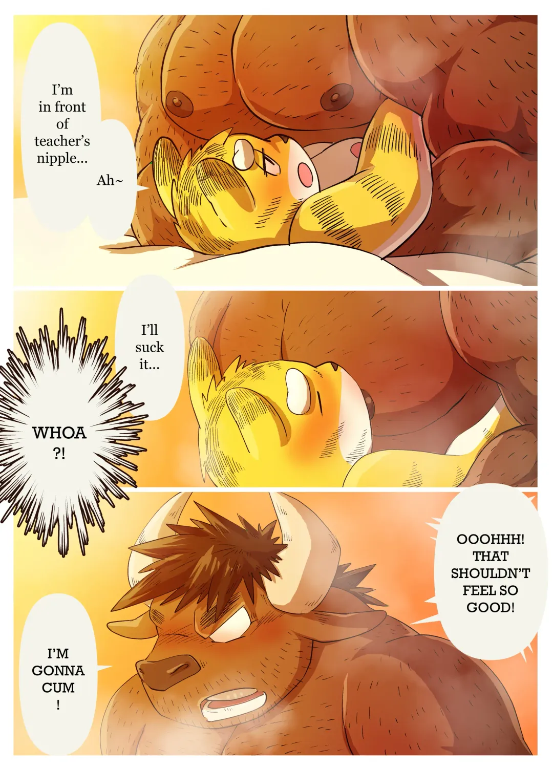 [Rusk] Muscular Bull Teacher & Chubby Tiger Student 1 Fhentai - Page 32