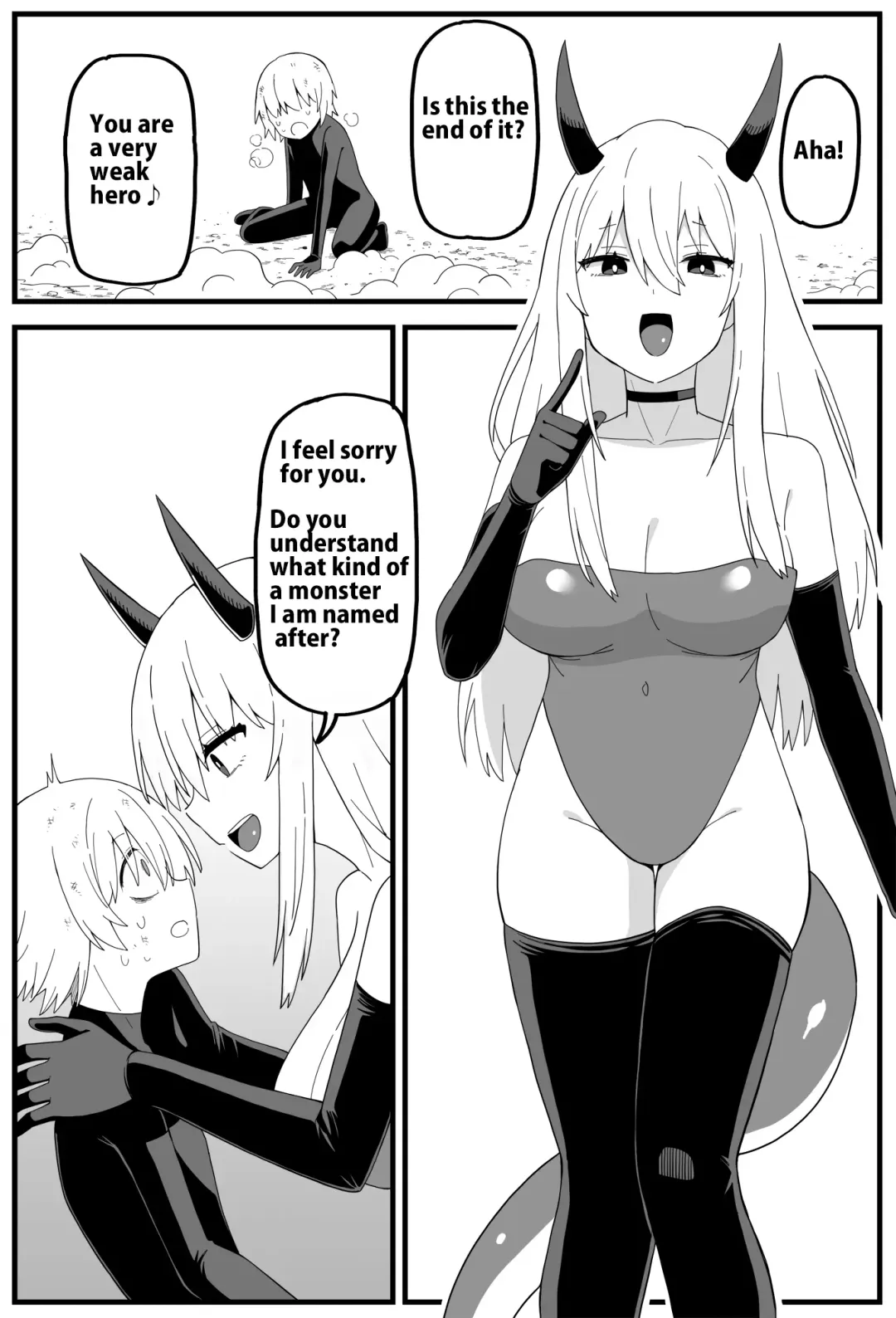 [Shiheki] Short Swallowing Cartoon Fhentai - Page 1