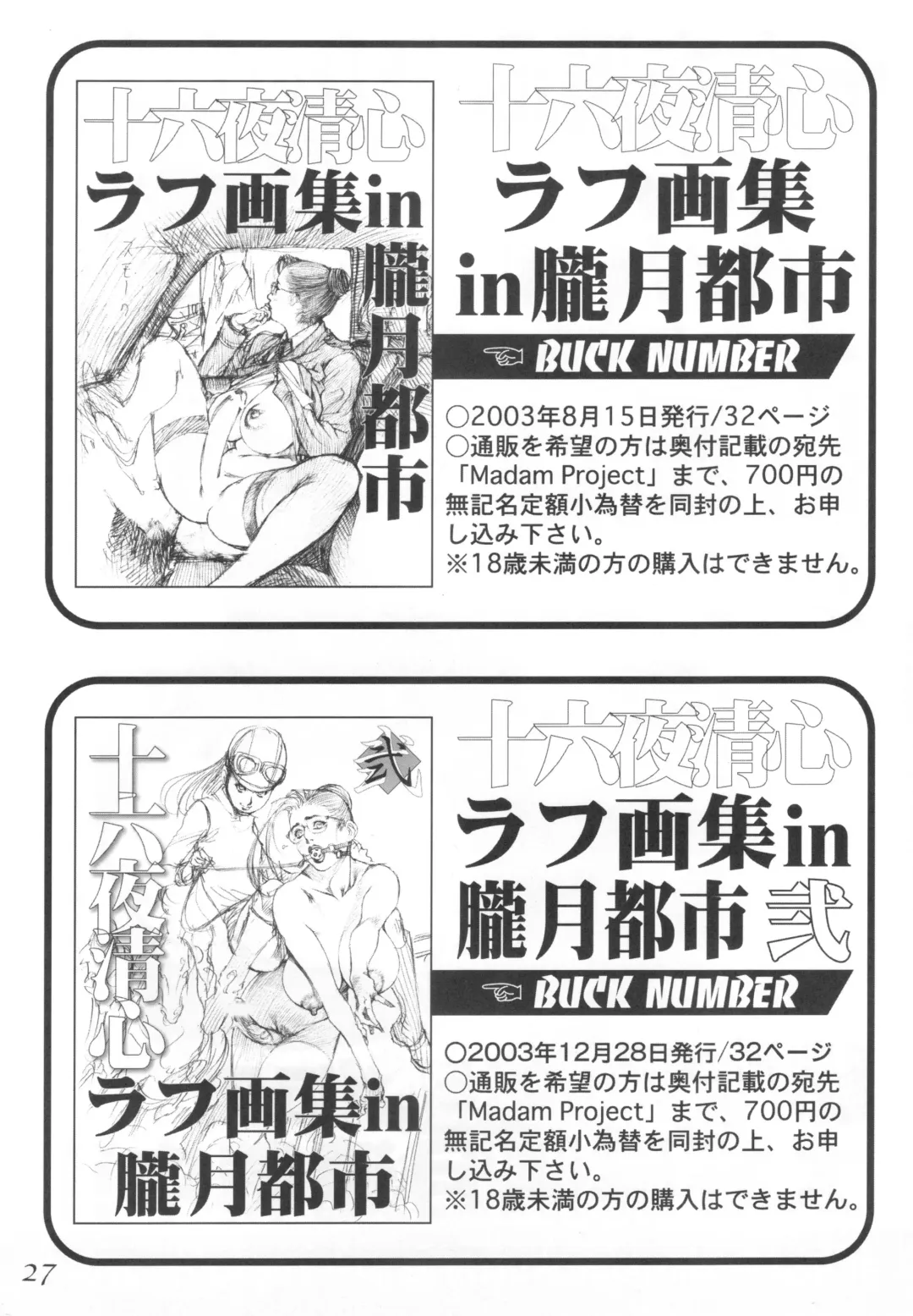 [Izayoi Seishin] Izayoi Seishin Rough Gashuu  in Rougetsu Toshi San Fhentai - Page 26