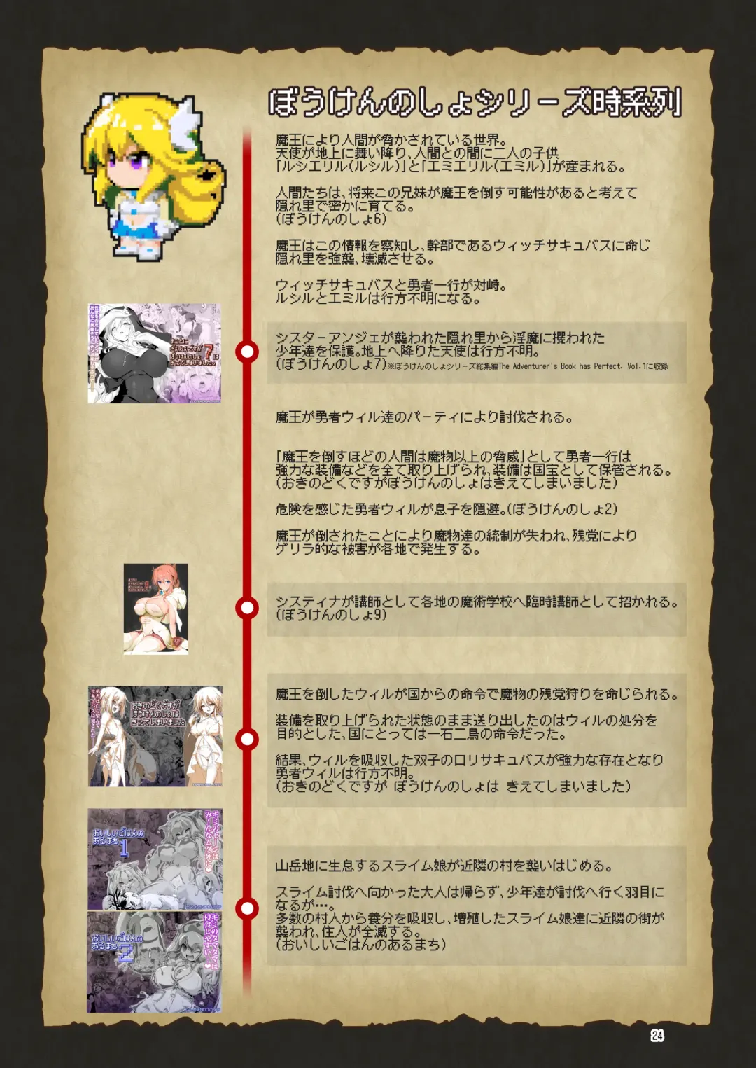 [Akazawa Red] Makotoni Zannen desu ga Bouken no Sho 9 wa Kiete Shimaimashita. Fhentai - Page 24