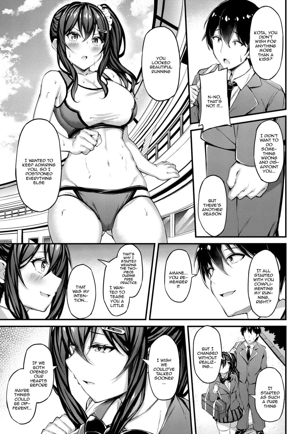 [Xe] Kanojo ga Separate o Matou Riyuu -Watashi no Oji-san ni Sasageru Seishun Iro no Separate- | The Reason My Girlfriend Wears a Two-Piece Track Uniform -The Youth-colored Uniform That I Offer To an Old Man- Fhentai - Page 12