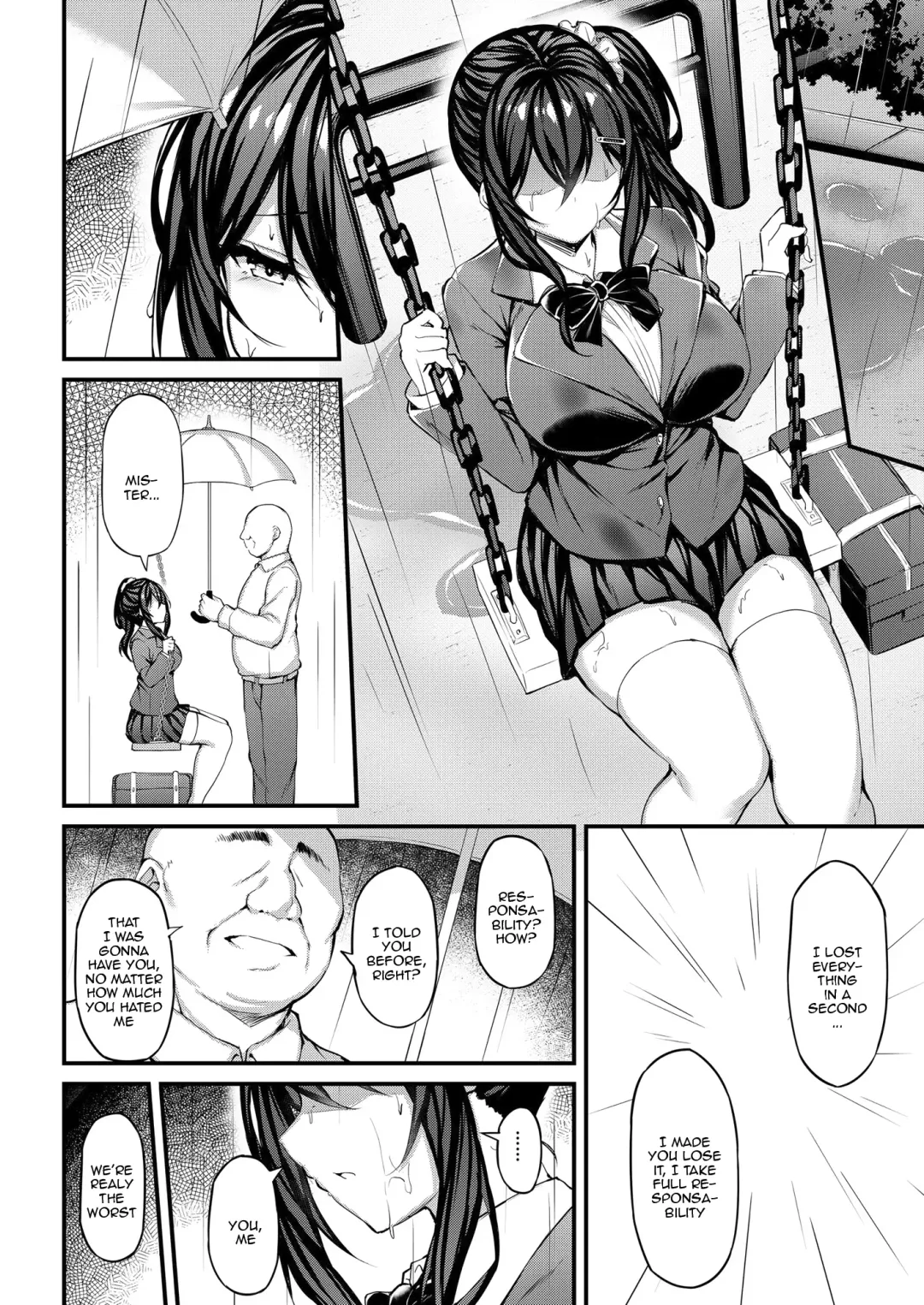 [Xe] Kanojo ga Separate o Matou Riyuu -Watashi no Oji-san ni Sasageru Seishun Iro no Separate- | The Reason My Girlfriend Wears a Two-Piece Track Uniform -The Youth-colored Uniform That I Offer To an Old Man- Fhentai - Page 15