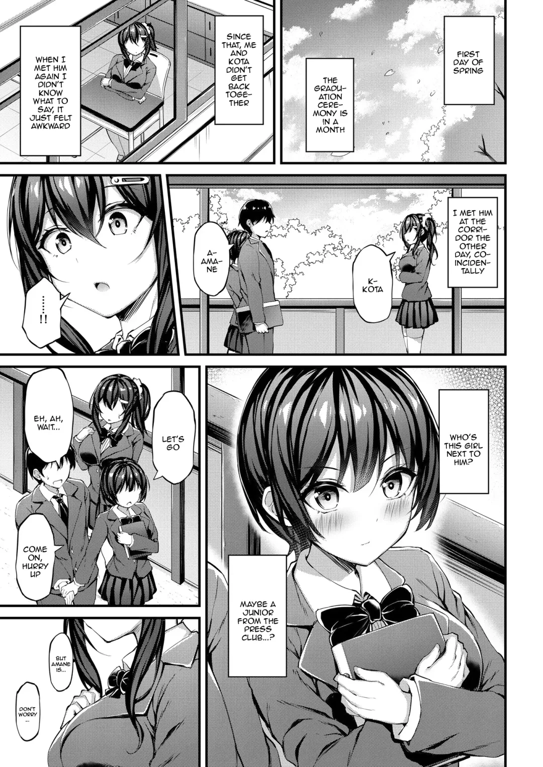 [Xe] Kanojo ga Separate o Matou Riyuu -Watashi no Oji-san ni Sasageru Seishun Iro no Separate- | The Reason My Girlfriend Wears a Two-Piece Track Uniform -The Youth-colored Uniform That I Offer To an Old Man- Fhentai - Page 22
