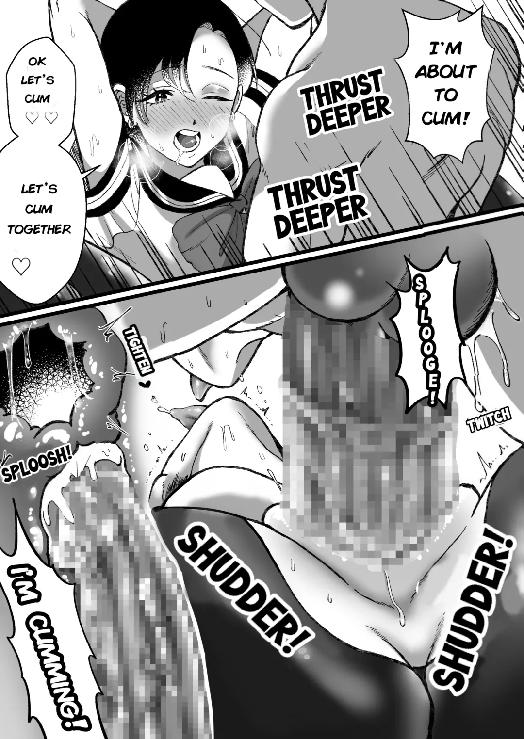 [Mugicya World] Sailor Fuku + Kyouei Mizugi no Mitsugase-jou Fhentai - Page 32