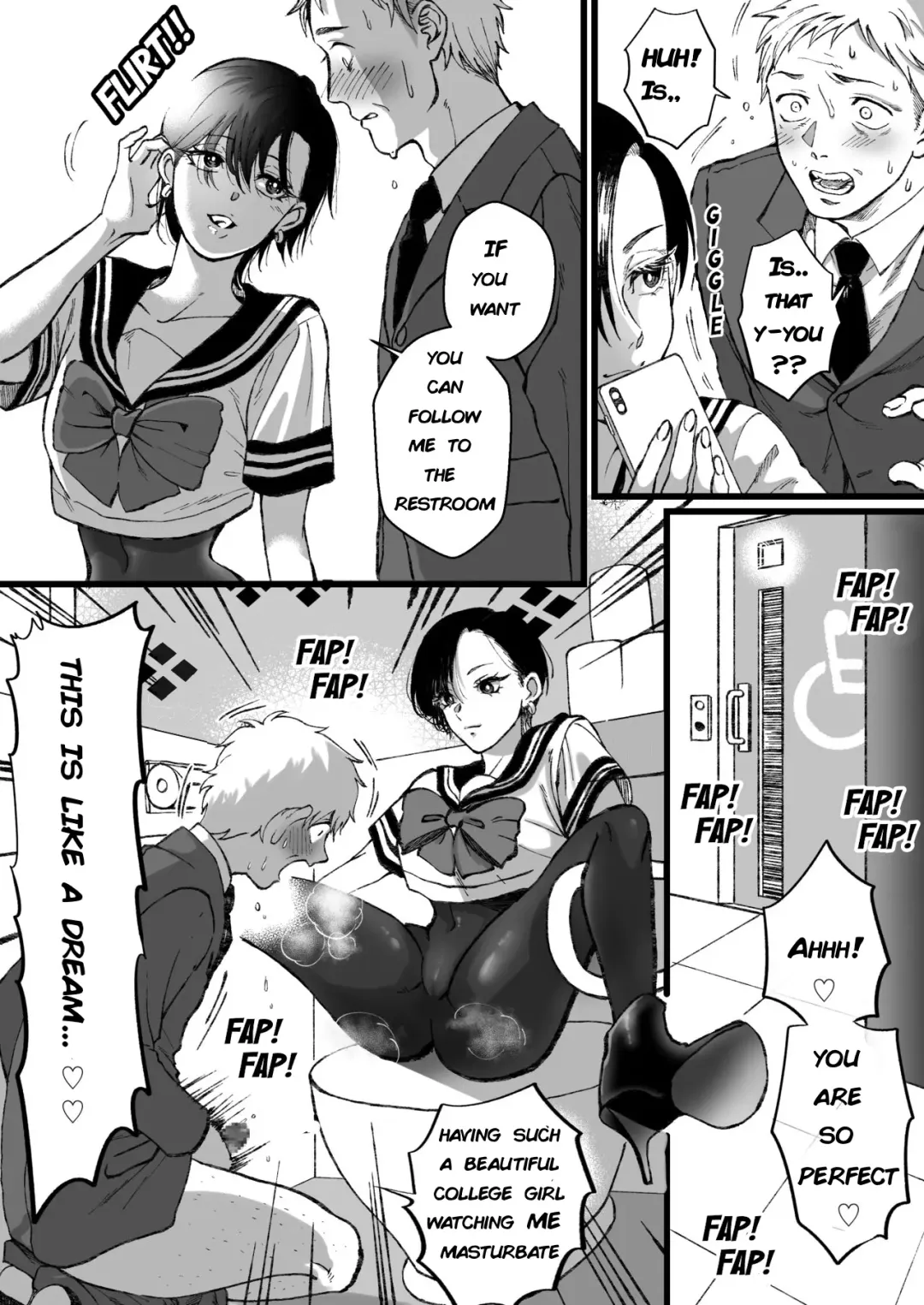 [Mugicya World] Sailor Fuku + Kyouei Mizugi no Mitsugase-jou Fhentai - Page 5