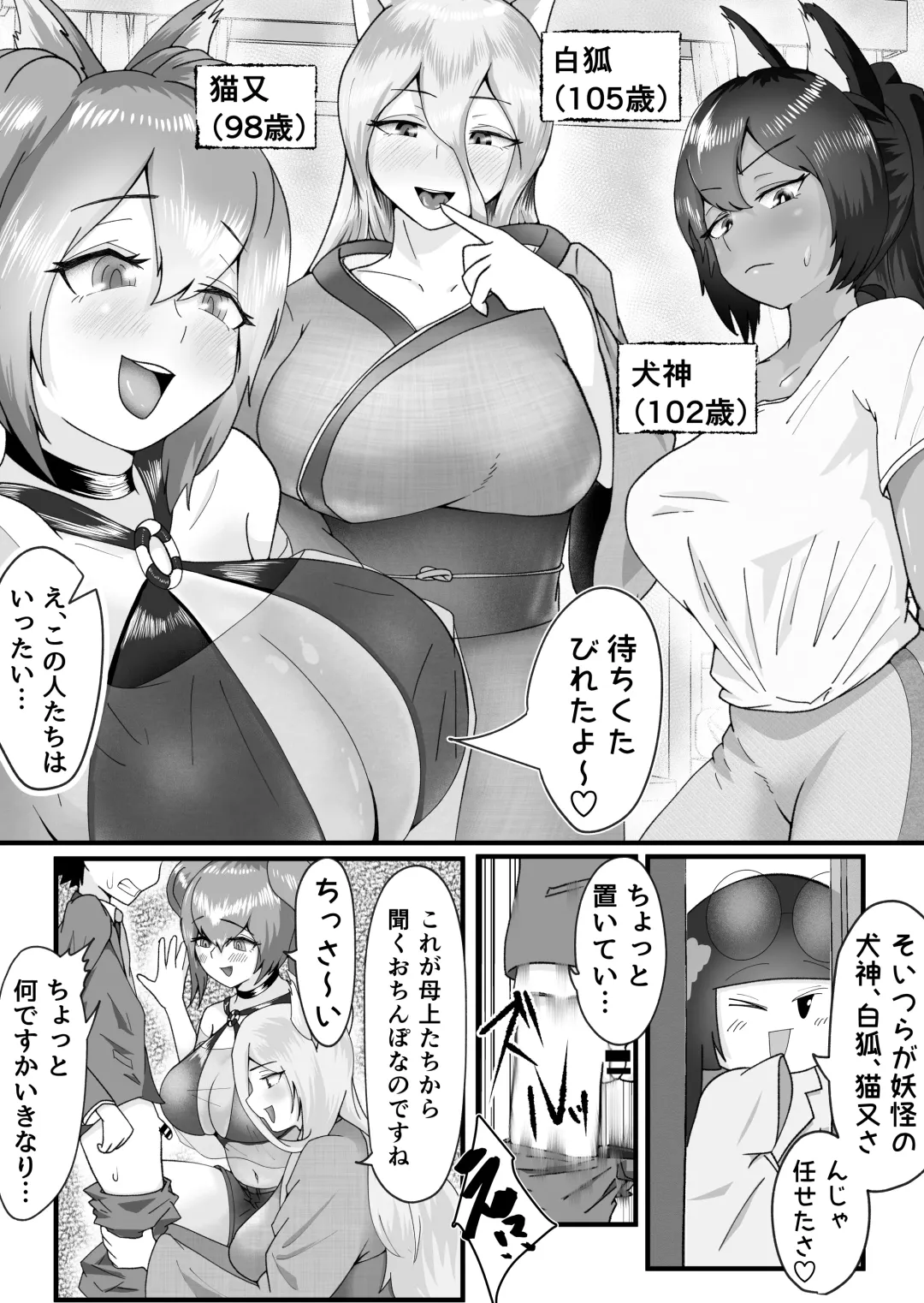 [Dadacco Racco-chan] Dosukebe Kemomimi Onee-san-tachi ni Sakusei Sareta Hanashi. Fhentai - Page 6