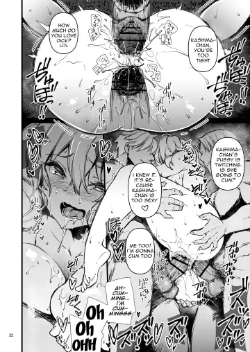 [Kekocha] Shitsuren Kashima no Natsuyasumi 2 | Heart-broken Kashima's Summer Vacation 2 Fhentai - Page 31