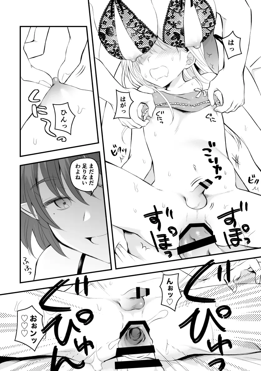 [Hirota Shimaguni] Succubus to Ichaicha Shinagara Chinpo ni Naburareru Hanashi Fhentai - Page 9