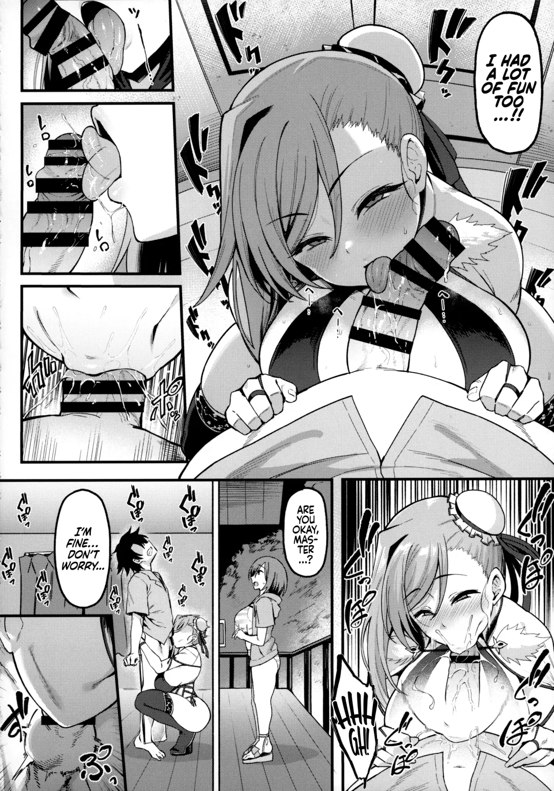 [Harufumi] Musashi-chan to Himitsu no Nettaiya | A Tropical Night with Musashi-chan Fhentai - Page 14