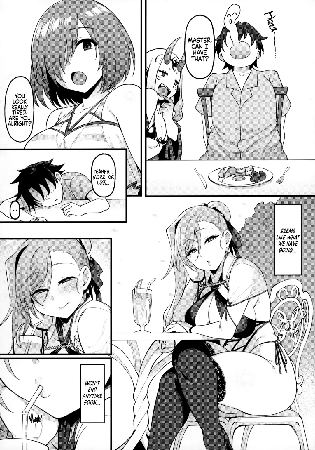 [Harufumi] Musashi-chan to Himitsu no Nettaiya | A Tropical Night with Musashi-chan Fhentai - Page 26