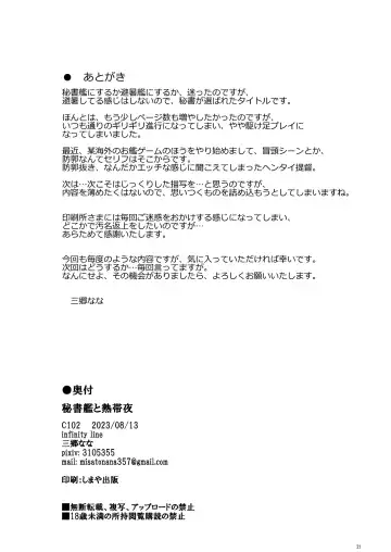 [Misato Nana] Hishokan to Nettaiya Fhentai - Page 20