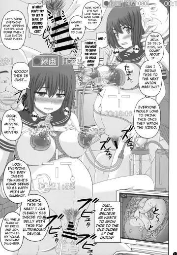 [Shiawase No Katachi] Oyako Soukan Otou-san no Aka-chan o Ofuroba de Umu made no Watashi no Ninshin Kiroku Fhentai - Page 20