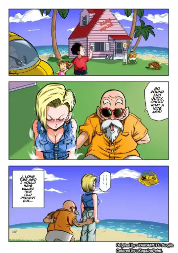 [Yamamoto] Android 18 vs Master Roshi (uncensored) Fhentai - Page 2
