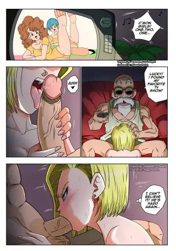 [Yamamoto] Android 18 vs Master Roshi (uncensored) Fhentai - Page 22