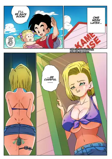 [Yamamoto] Android 18 vs Master Roshi (uncensored) Fhentai - Page 28
