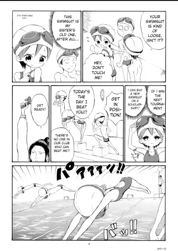 [Suzuki Tenpura] Watashi o Zenra de Oyogaseru Ki!? | You're Making Me Swim Naked!? Fhentai - Page 4