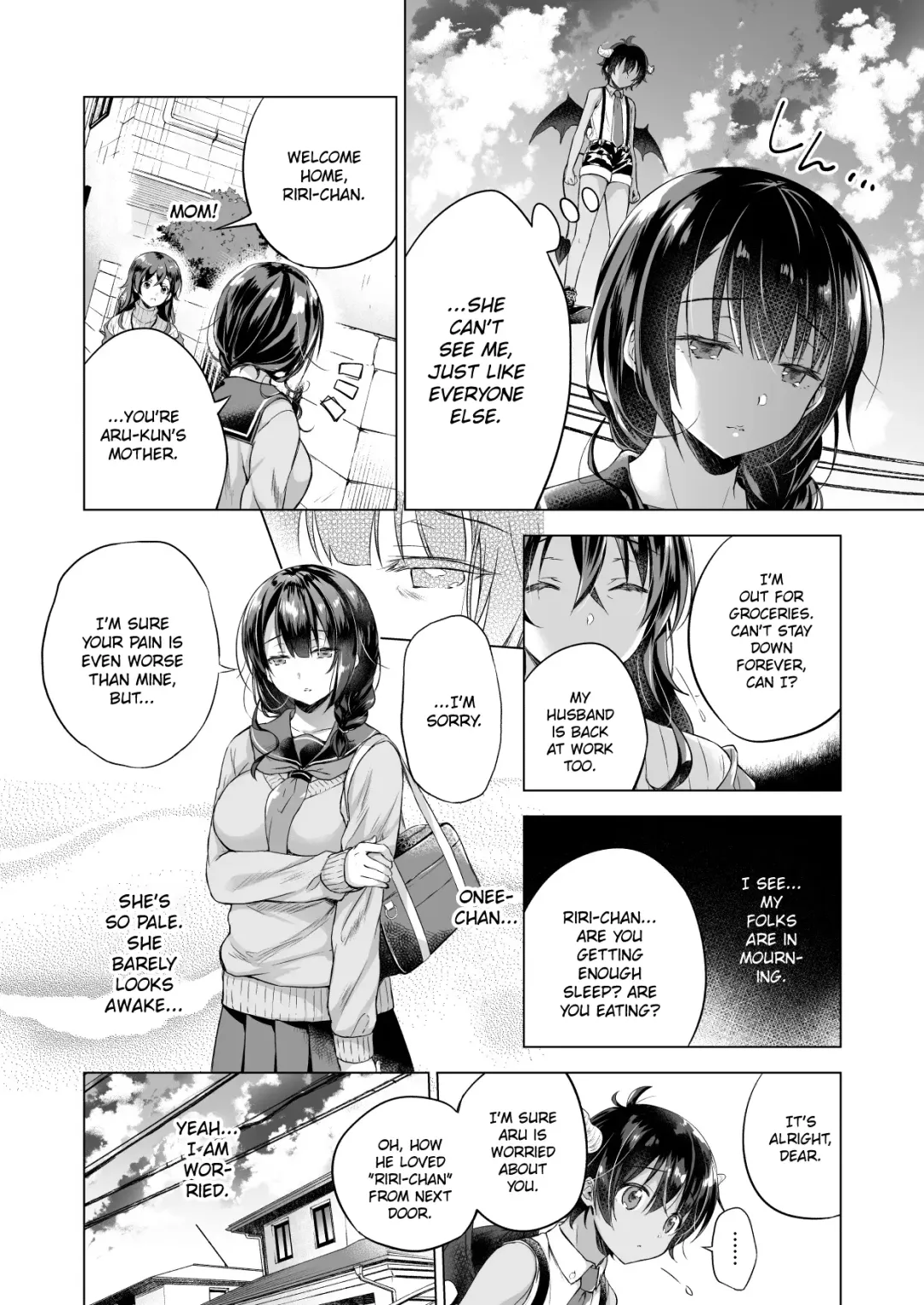 [Mitsu King] Tensei Incubus wa Tonari no Onee-chan o Haramasetai | A Reincarnated Incubus Wants to Impregnate the Girl Next Door Fhentai - Page 7