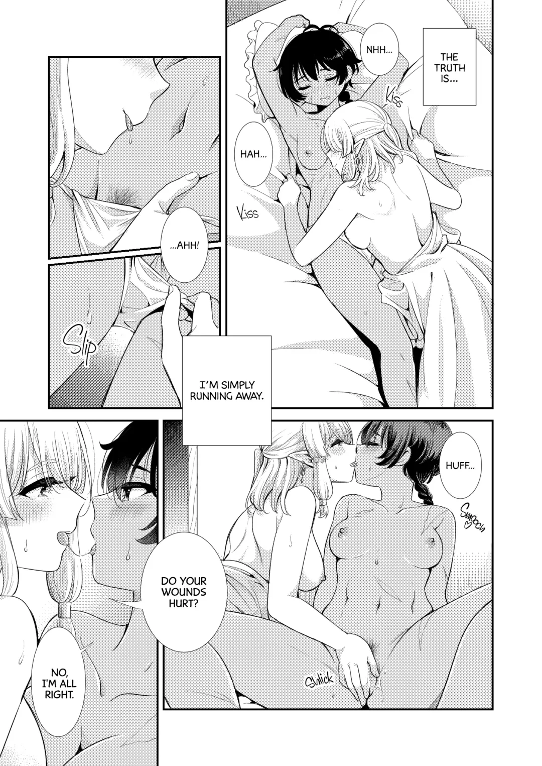 [Takeshisu] Tsuki Akari no Yoru ni | Under the Moonlit Night Fhentai - Page 16