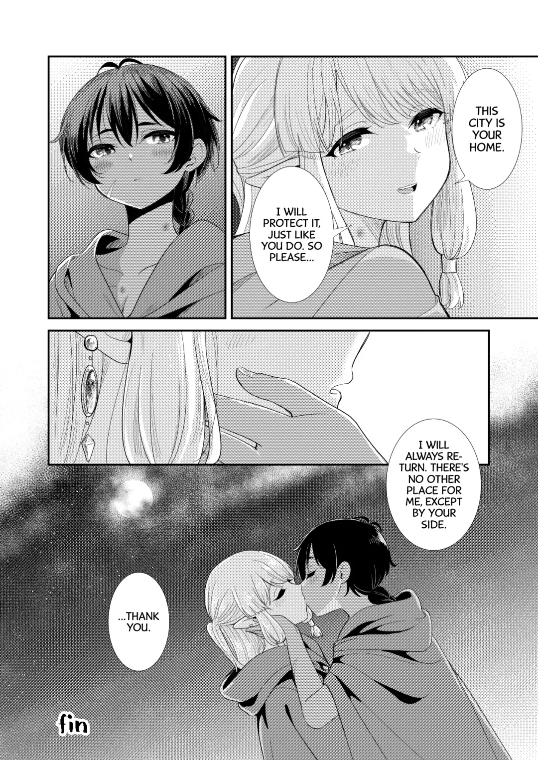 [Takeshisu] Tsuki Akari no Yoru ni | Under the Moonlit Night Fhentai - Page 23