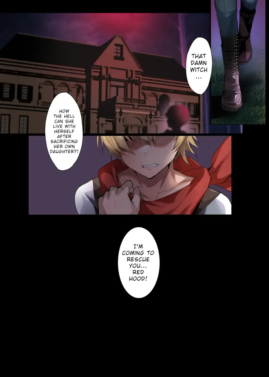 [Mafuyu] Otogi Yobanashi -Toraware no Akazukin- | Fairy Tales -Enslaved Red Hood- Fhentai - Page 28