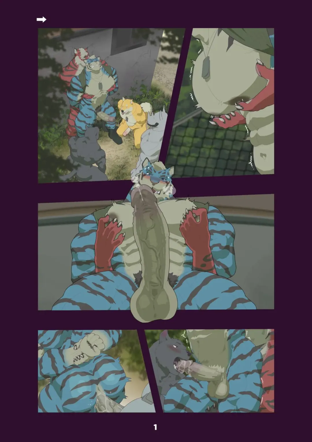 [Raccoon21] Punishment Fhentai - Page 1