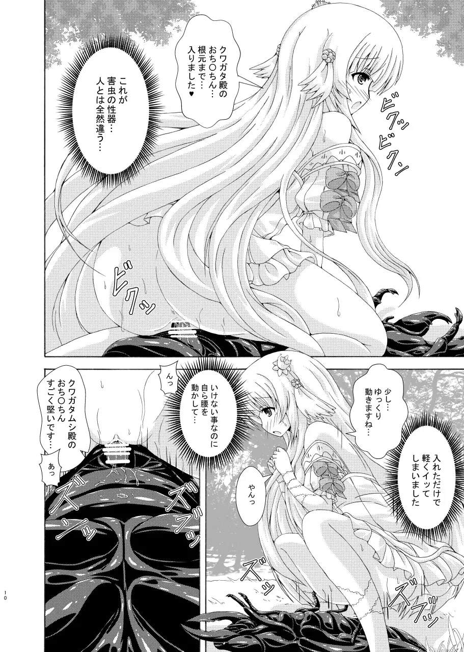 [Yumeno Shiya] Nemuri Hime no Gaichuu Yuugi Fhentai - Page 9