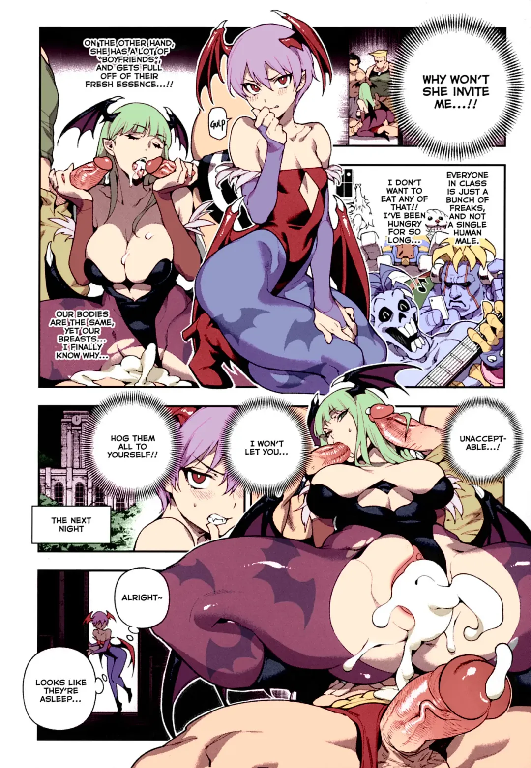 [Abi Kamesennin - Hirame] Fighter Girls ・ Vampire (decensored) Fhentai - Page 6