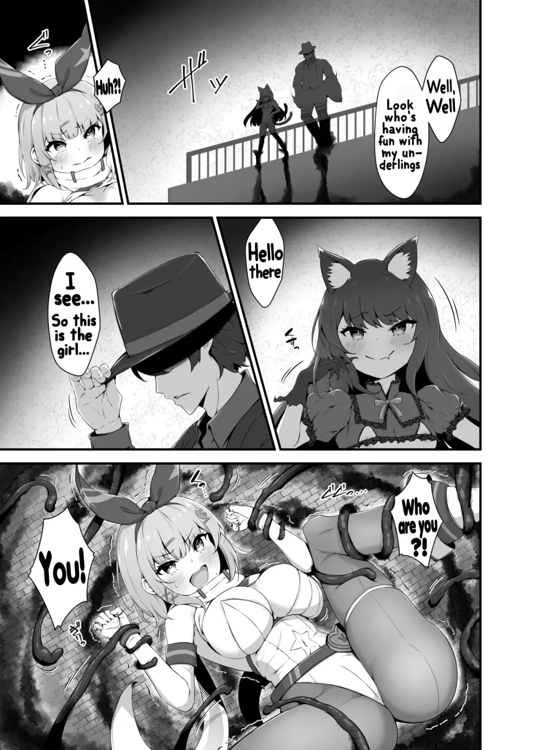 [Nukui Lususu] Tinkle☆Kirara～The shape shifting heroine VS The evil tentacles～ Fhentai - Page 15