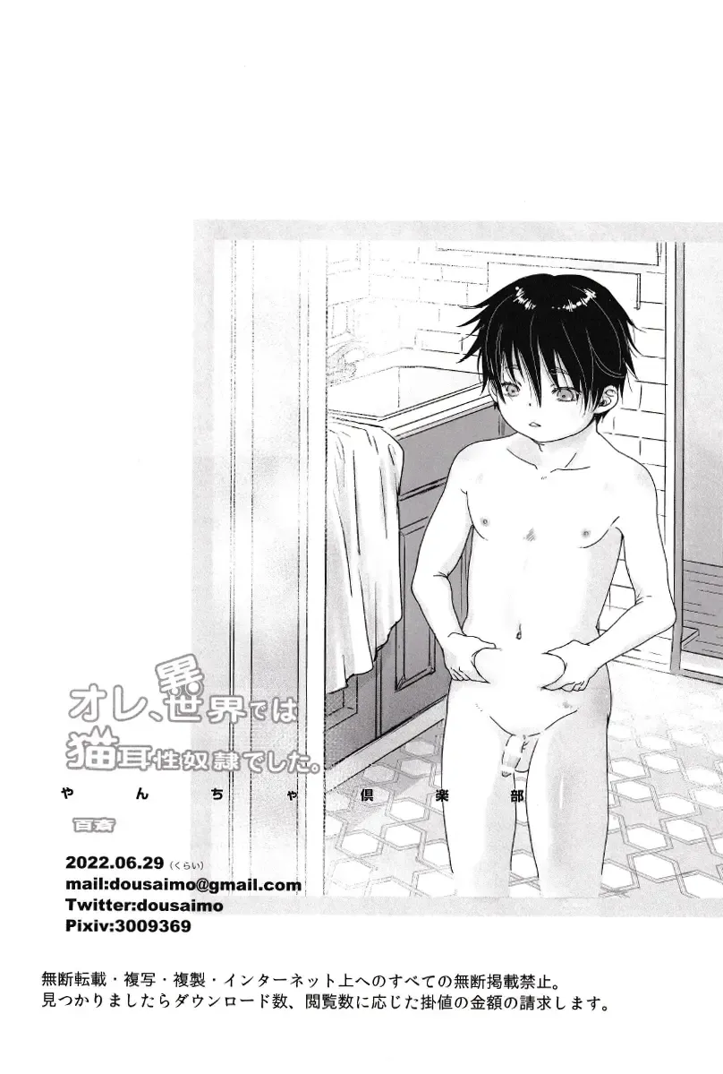 [Dousai] Ore, Isekai de wa Nekomimi Seidorei Deshita | I Became An Animal-Eared Slave In Another World Fhentai - Page 29