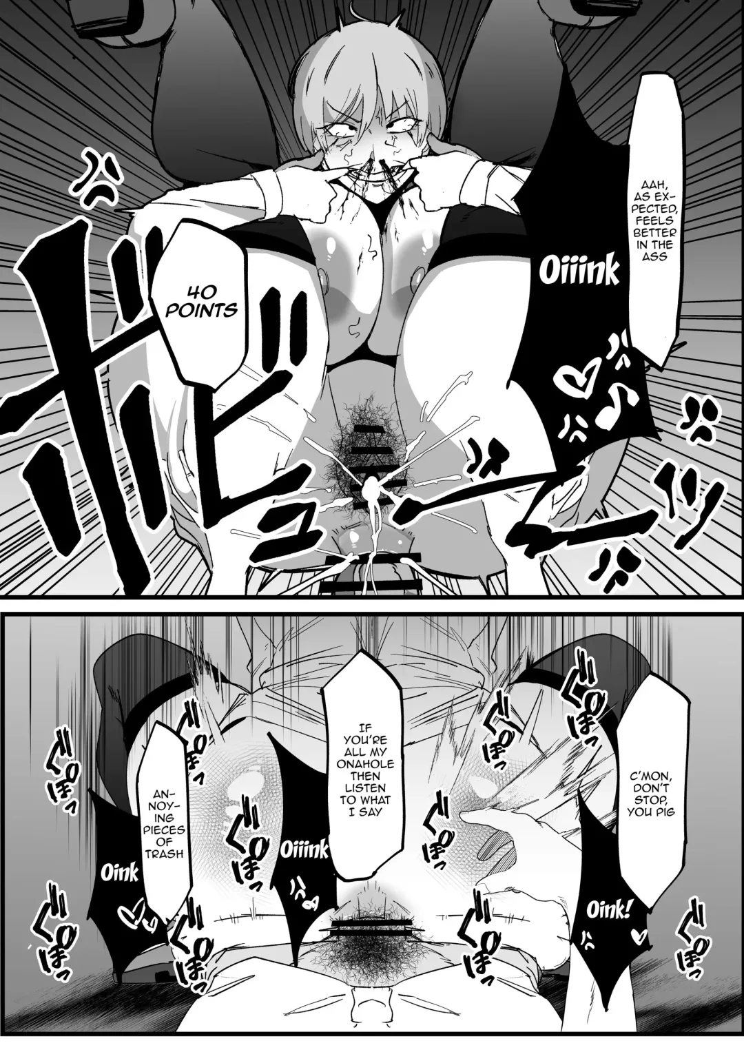 [Uraxia] Zettai Makai Buzamaria 01 ~Kasshoku Kyouei Mizugi to Ouji Kidori no Mesu Buta Hen~ | Absolute Demostruction of the Maria ~Tanned Skin Under a Racing Swimsuit and The Pig Sow Who Thinks She's a Prince~ Fhentai - Page 10