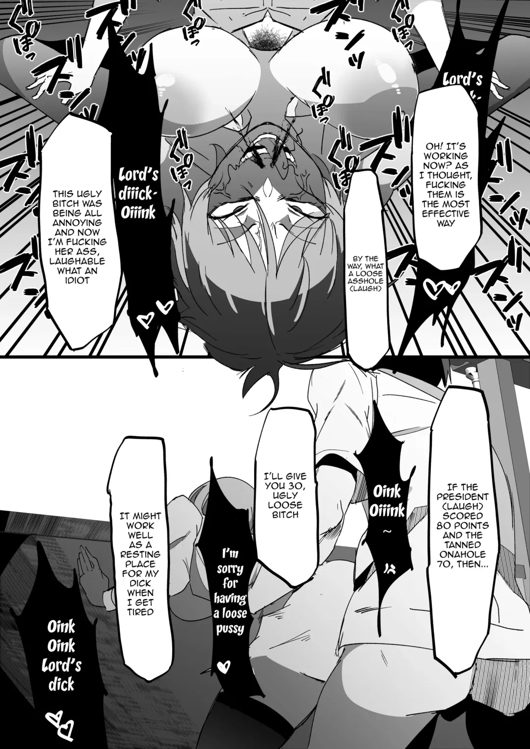 [Uraxia] Zettai Makai Buzamaria 01 ~Kasshoku Kyouei Mizugi to Ouji Kidori no Mesu Buta Hen~ | Absolute Demostruction of the Maria ~Tanned Skin Under a Racing Swimsuit and The Pig Sow Who Thinks She's a Prince~ Fhentai - Page 9