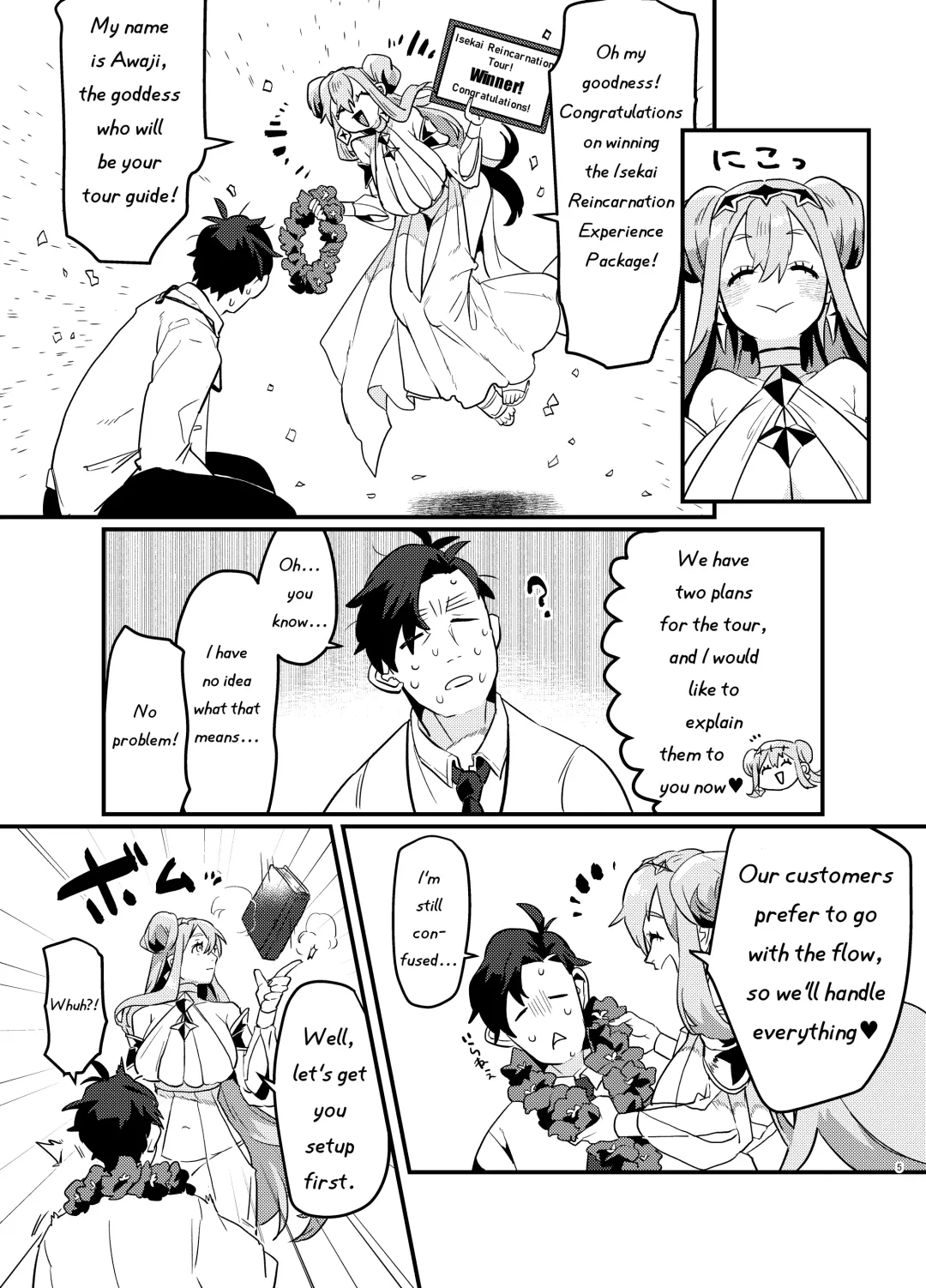 [Teko] Oshikatsu Shachiku ga Isekai Tensho TF shitara Mesukemo datta Ken | Tired Office Worker is Reincarnated In Another World TF and then Became A Female Kemono Fhentai - Page 6