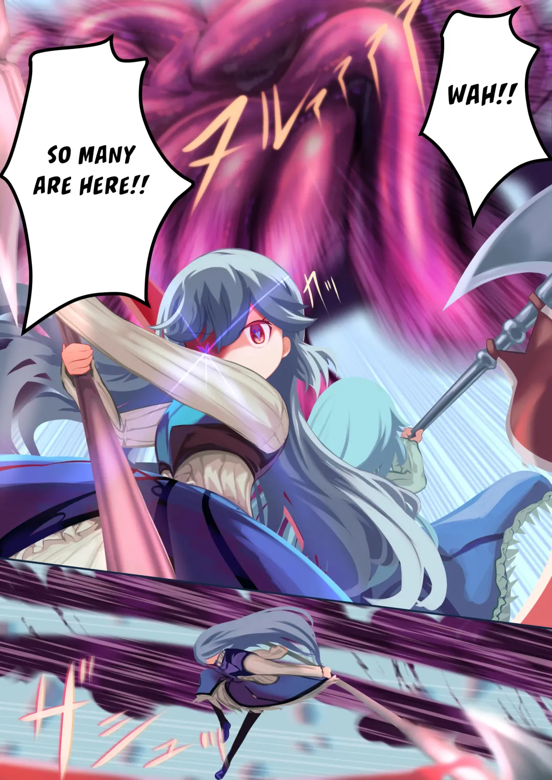 [Quorl Crossbreed] Shoujo Kishi Tatoe Shokushu ni Harama Saretemo, Kujikenai!! Fhentai - Page 19