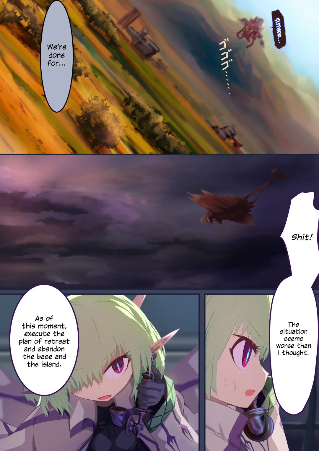 [Quorl Crossbreed] Shoujo Kishi Tatoe Shokushu ni Harama Saretemo, Kujikenai!! Fhentai - Page 23