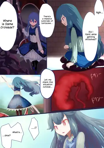 [Quorl Crossbreed] Shoujo Kishi Tatoe Shokushu ni Harama Saretemo, Kujikenai!! Fhentai - Page 17