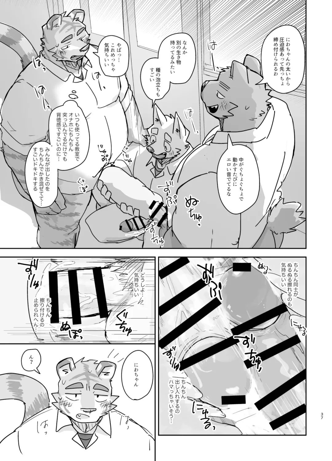 [Nico] Kyoushitsu de Hajimete Suru Hanashi Fhentai - Page 37